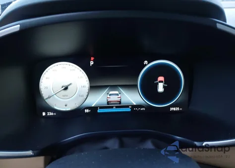 2023 Hyundai Santa Fe Calligraphy from USA, damaged, VIN 5NMS5DAL9PH638512